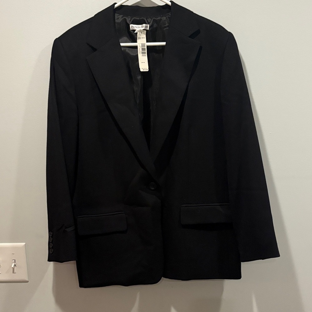 Pendleton Classic Black Women's Blazer